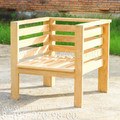 Кресло из дерева для дачи Софа