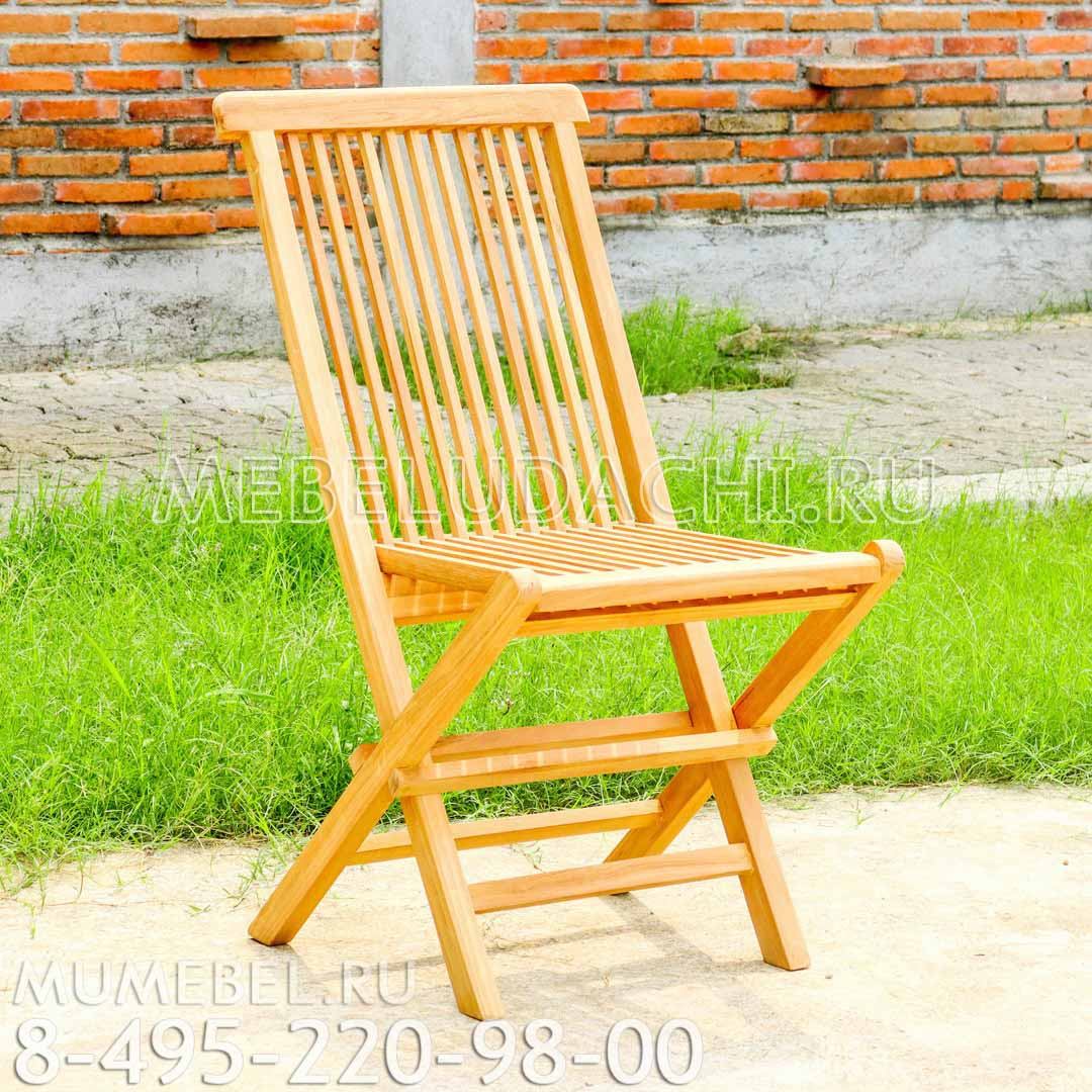 Складные кресла из дерева